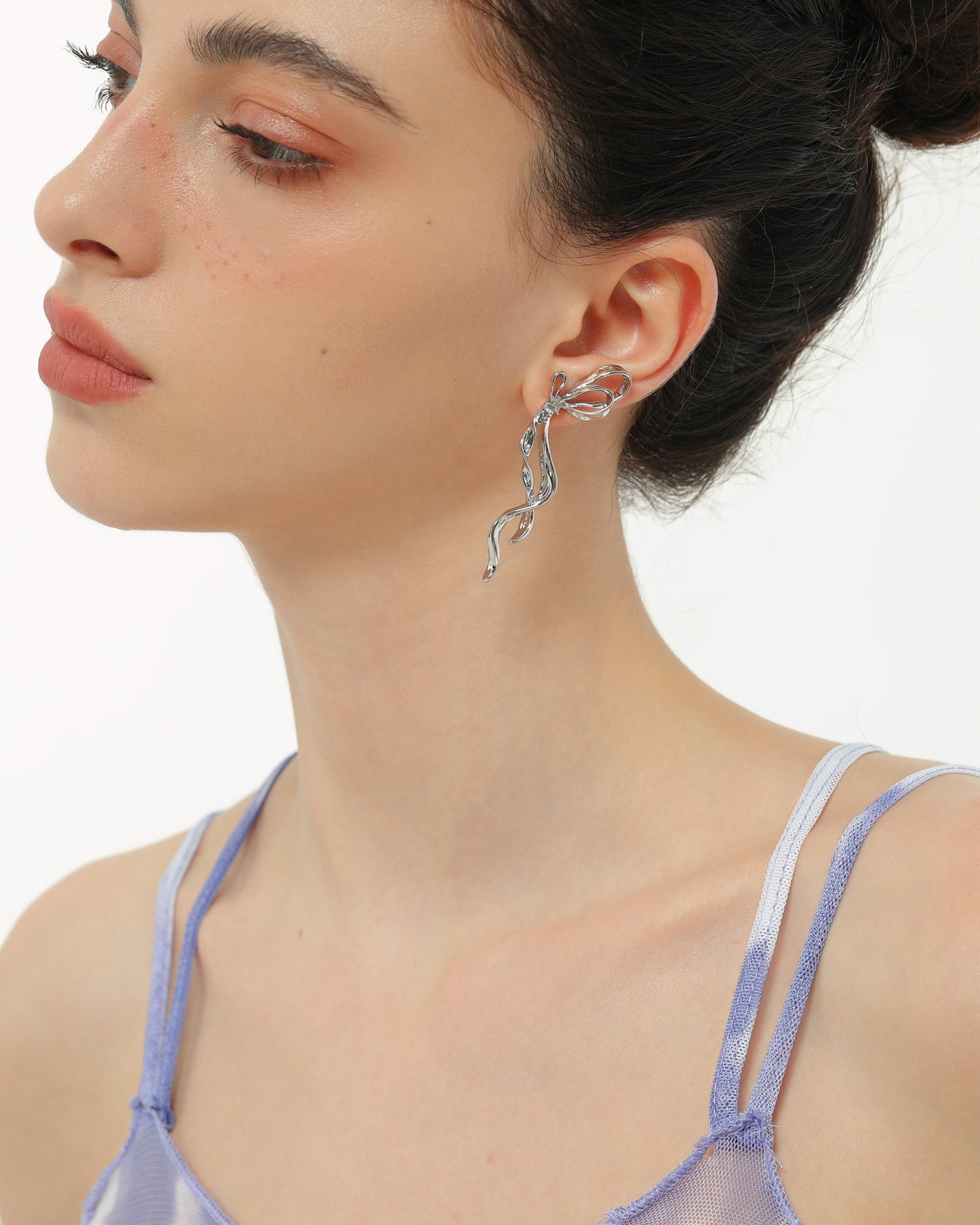 Ribbon Bow Earrings