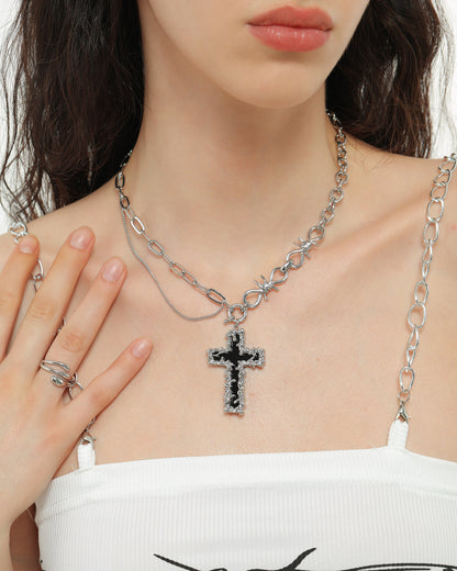 Bold Cross Necklace