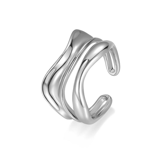 Wavy Band Ring