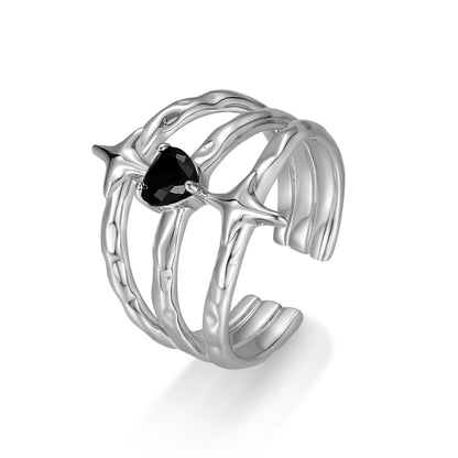 Black Starlight Ring